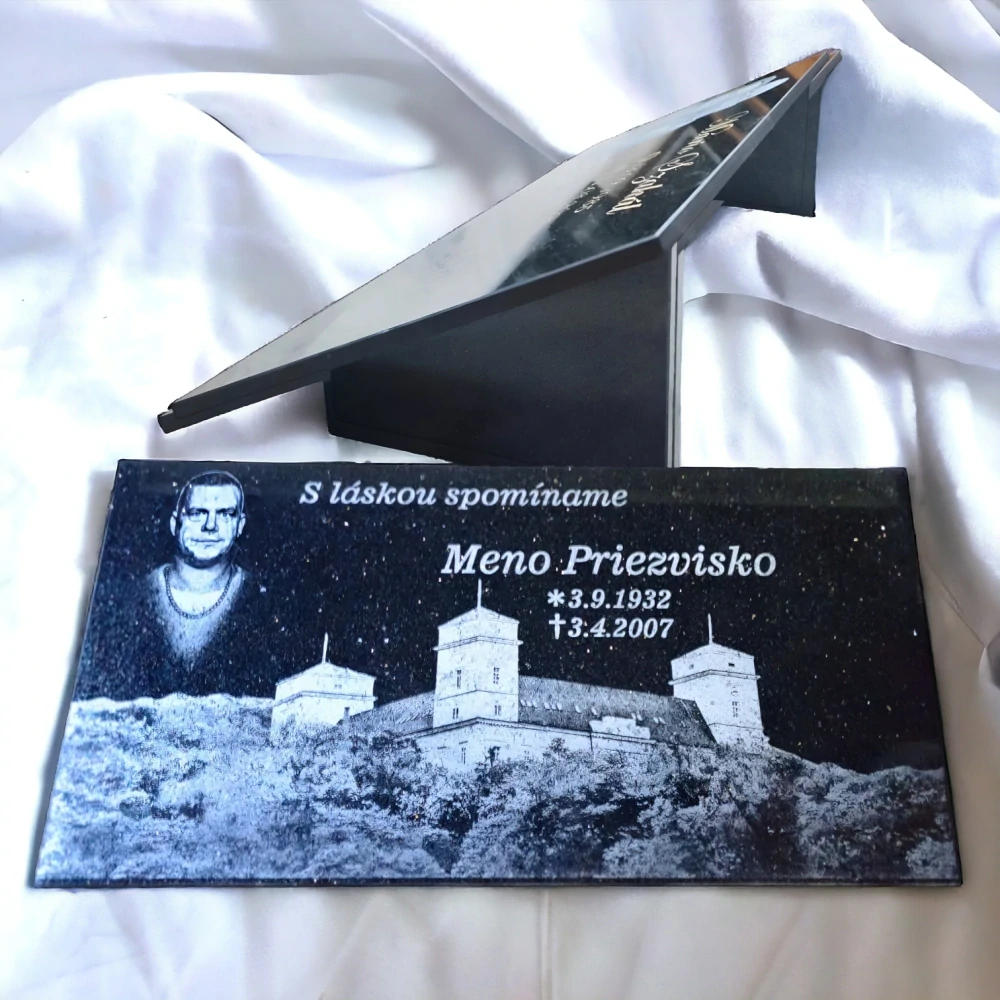 Doplnková žulová tabuľa Veľká 60x30x1cm (AKCIA -33%)